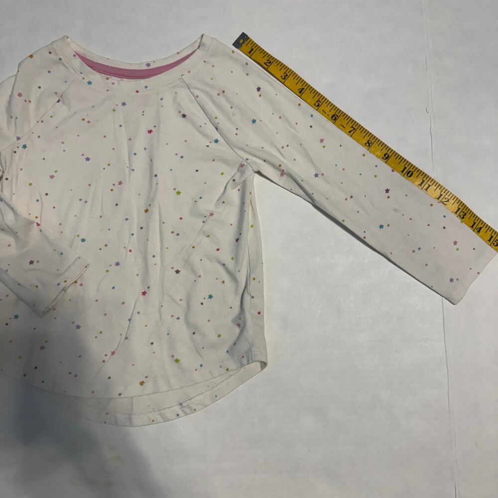 Lot of 2‎ Cat & Jack Girls 4T Long Sleeve Shirt School Autumn Casual Everyday - Picture 4 of 11